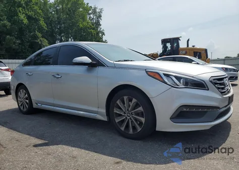 2015 Hyundai Sonata Sport z USA, uszkodzony, nr VIN 5NPE34AF6FH083131